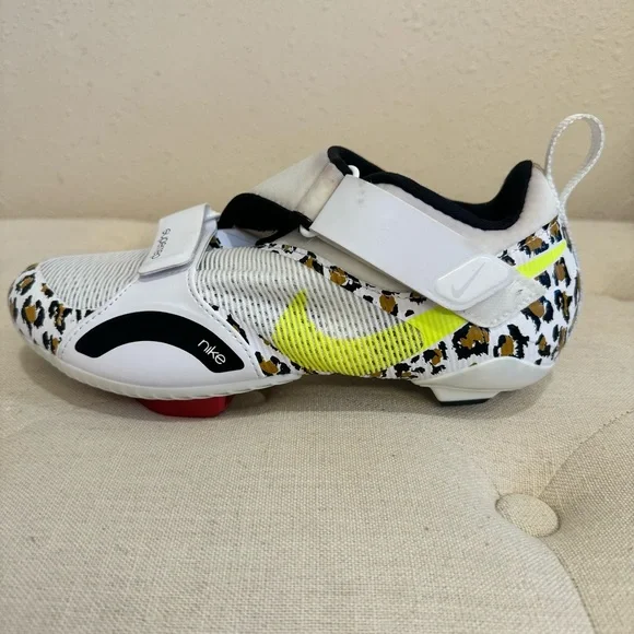 Nike Superrep Bike Cycle Shoes leopard 8 - Picture 2 of 10